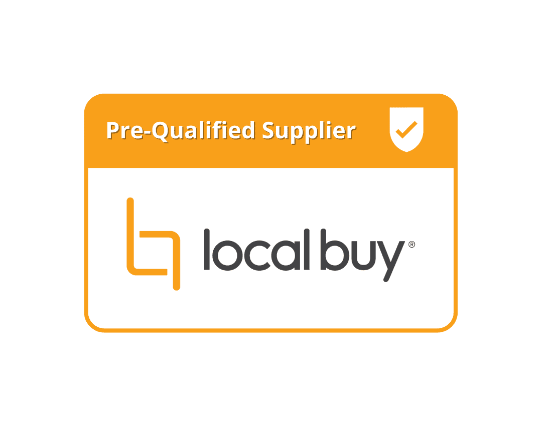 Local buy qualified supplier logo