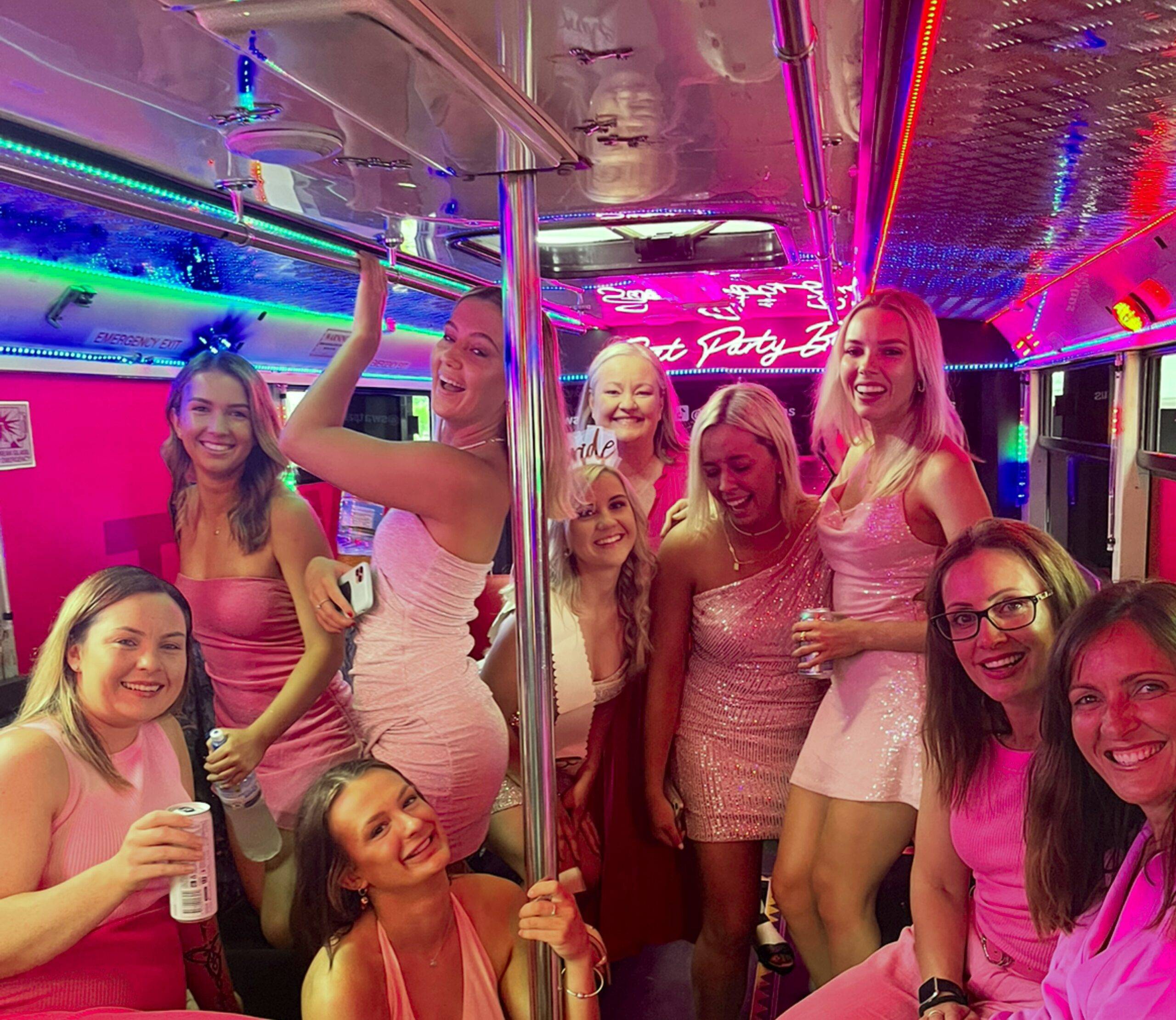 swat party bus hire